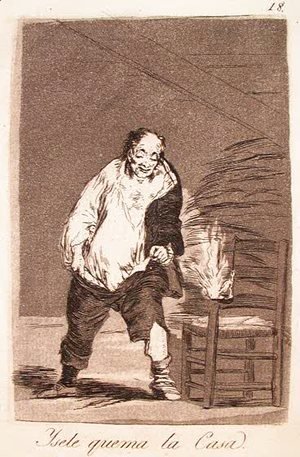 Goya - And His House Is on Fire