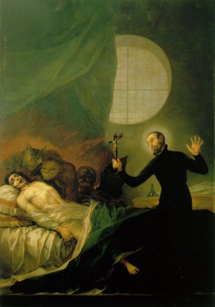 St Francis Borja at the Deathbed of an Impenitent