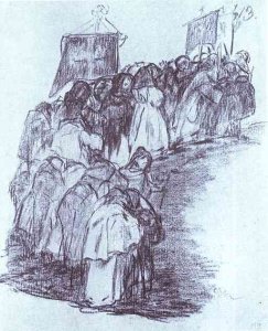 Procession of Monks