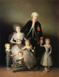 The Family Of The Duke Of Osuna